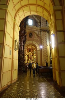 255 a0f. Peru - Lima tour - beautiful church