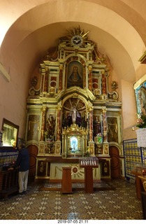 259 a0f. Peru - Lima tour - beautiful church