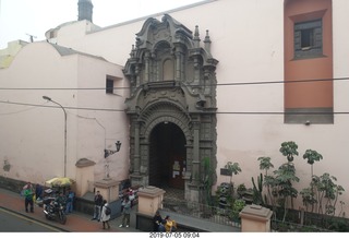 260 a0f. Peru - Lima tour - beautiful church