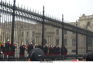 Peru - Lima tour - changing of the guard