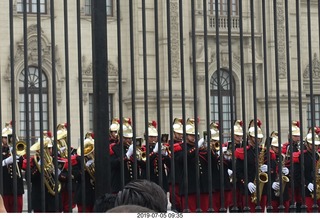Peru - Lima tour - changing of the guard