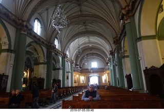 327 a0f. Peru - Lima tour - church