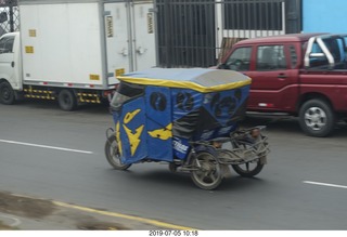 Peru - Lima - three wheeler
