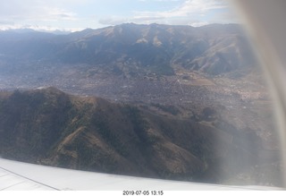 372 a0f. aerial - flight to Cusco