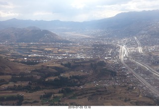 376 a0f. aerial - flight to Cusco