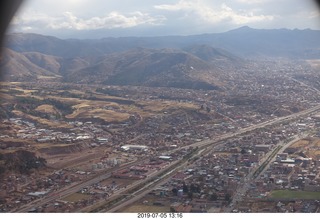 377 a0f. aerial - flight to Cusco