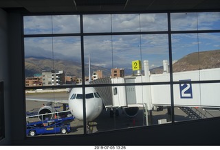 382 a0f. Peru - Cusco - our airliner