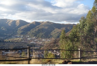 Peru - Cusco - map to hotel