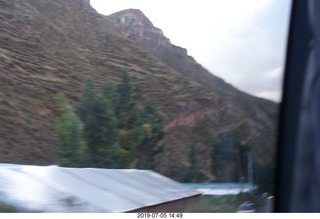 418 a0f. Peru - Cusco to hotel bus ride