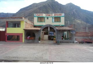 429 a0f. Peru - Cusco to hotel bus ride