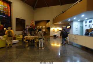 Peru - Aranwa hotel lobby