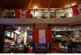 Peru - Aranwa Sacred Valley hotel - flags