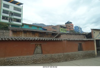 63 a0f. Peru - drive to Aguas Calientes Vistadome Train station