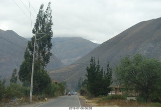 74 a0f. Peru - drive to Aguas Calientes Vistadome Train station