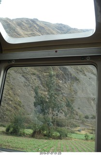 158 a0f. Peru - Vistadome Train to machu picchu