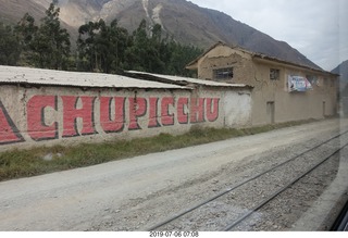 165 a0f. Peru - Vistadome Train to machu picchu