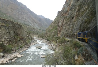 183 a0f. Peru - Vistadome Train to machu picchu