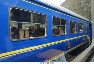 205 a0f. Peru - Vistadome Train to machu picchu