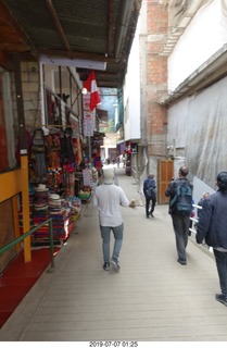 244 a0f. Peru - walk to bus