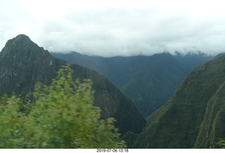 Peru - bus ride down to Aguas Calientes