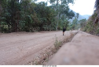 8 a0f. Peru - Aranwa Sacred Valley hotel - morning run + Adam