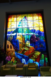 29 a0f. Peru - Aranwa Sacred Valley hotel - stained glass