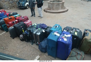 49 a0f. Peru - Aranwa Sacred Valley hotel - luggage