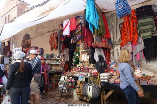 Peru - drive to cusco - market
