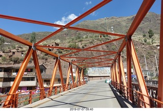 Peru - drive to cusco - bridge
