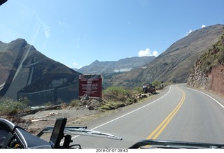 Peru - drive to cusco - market - dog