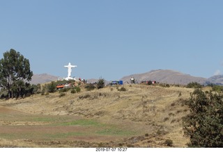 Peru - Sacsayhuaman fortress - christ the redeemer
