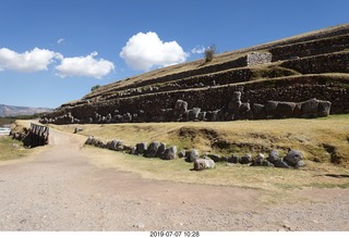 182 a0f. Peru - Sacsayhuaman fortress