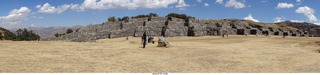 198 a0f. Peru - Sacsayhuaman fortress - panorama