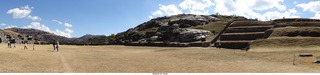 204 a0f. Peru - Sacsayhuaman fortress - panorama