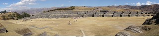 207 a0f. Peru - Sacsayhuaman fortress - panorama
