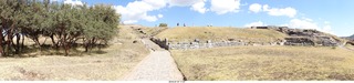 234 a0f. Peru - Sacsayhuaman fortress - panorama