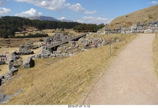 297 a0f. Peru - Sacsayhuaman fortress