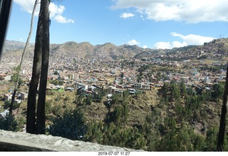 333 a0f. Peru - drive to cusco - town