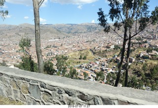 334 a0f. Peru - drive to cusco - town