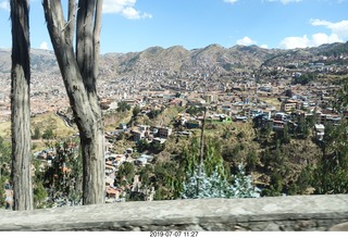 335 a0f. Peru - drive to cusco - town