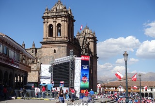 345 a0f. Peru - Cusco - cathedral