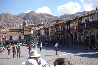 349 a0f. Peru - Cusco square