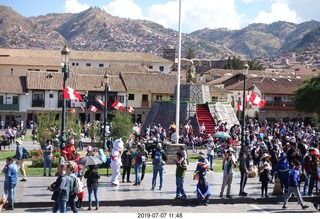 359 a0f. Peru - Cusco square