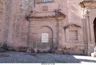 363 a0f. Peru - Cusco square - cathedral