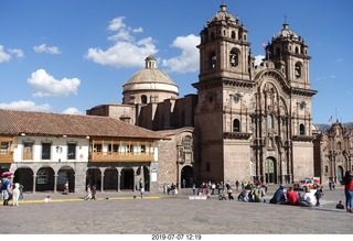 Peru - Cusco square - cathedral