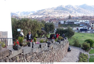439 a0f. Peru - Cusco - church - vista view