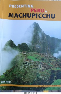 466 a0f. Peru - Cusco - tour book
