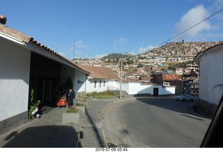 34 a0f. Peru - Cusco - drive to airport