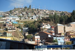 37 a0f. Peru - Cusco - drive to airport