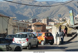 Peru - Cusco - drive to airport